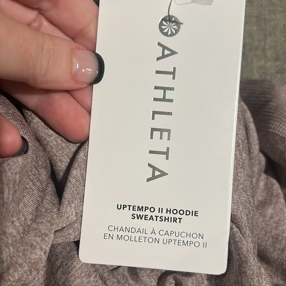 Athleta Uptempo 11 Hoodie Sweatshirt NWT - Picture 4 of 4